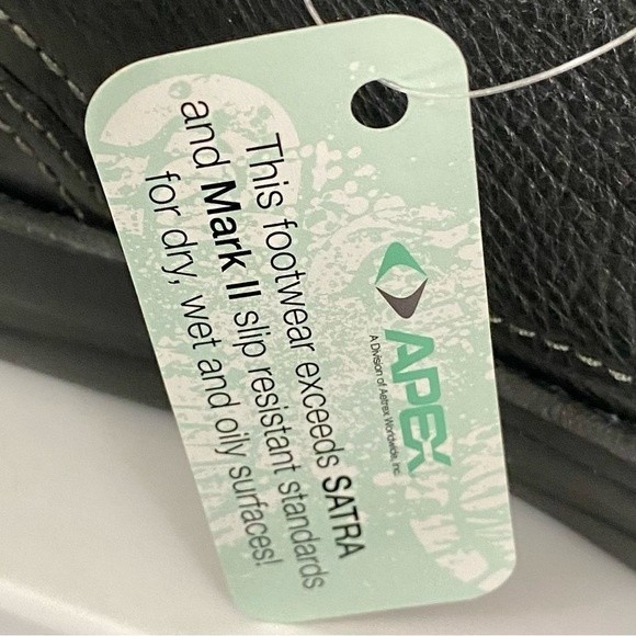 NEW Apex Robyn Petal Sneakers Women’s Size 9.5 Black Leather Cut Out Flowers - Picture 12 of 16